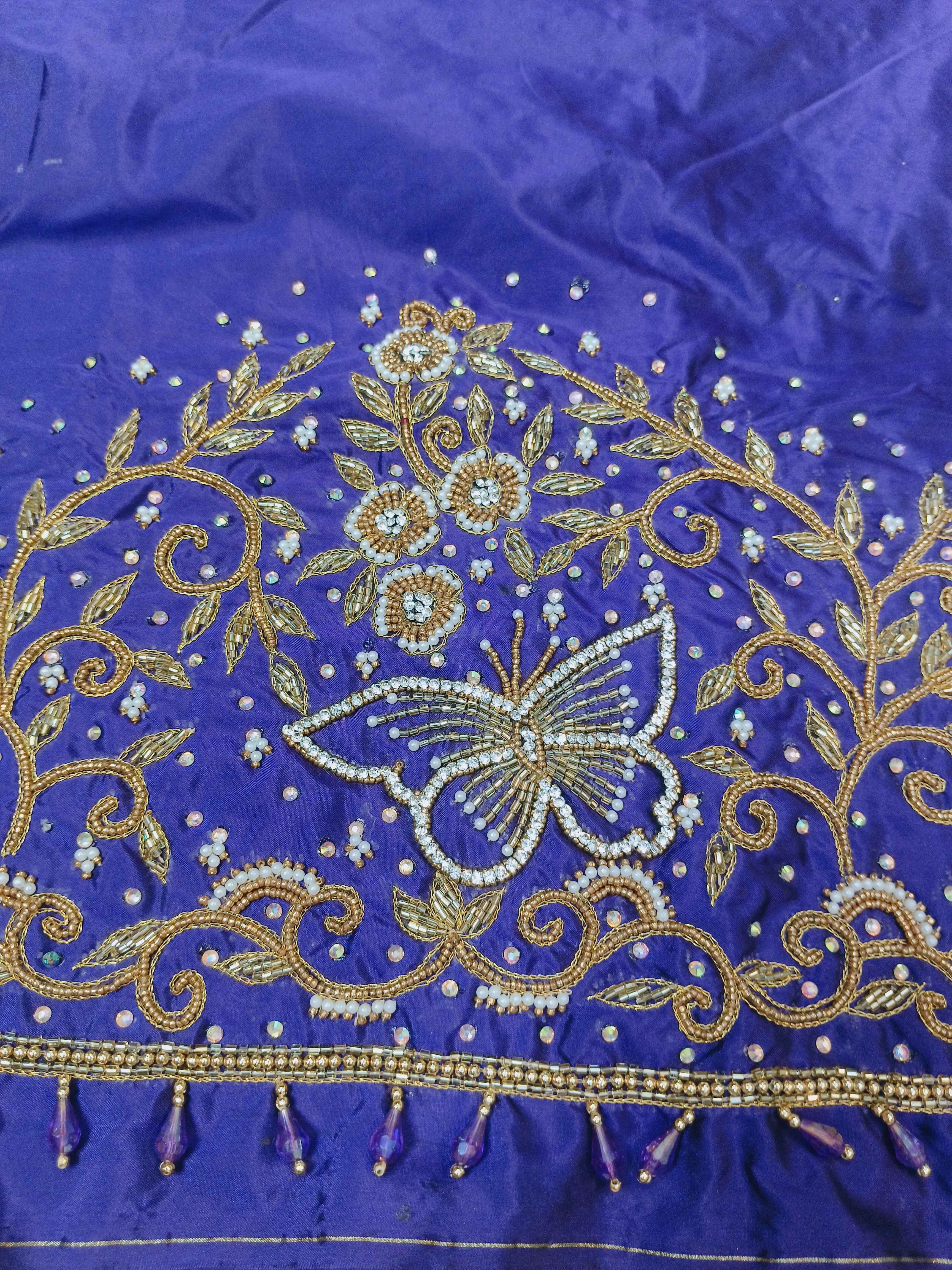 Purple Butterfly Blouse