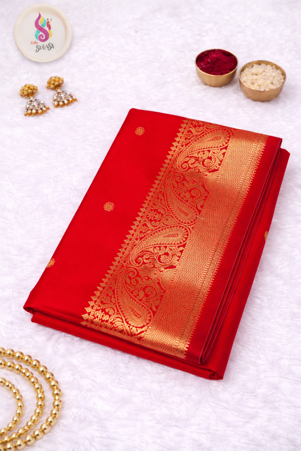 Royal Red Premium Banaras saree